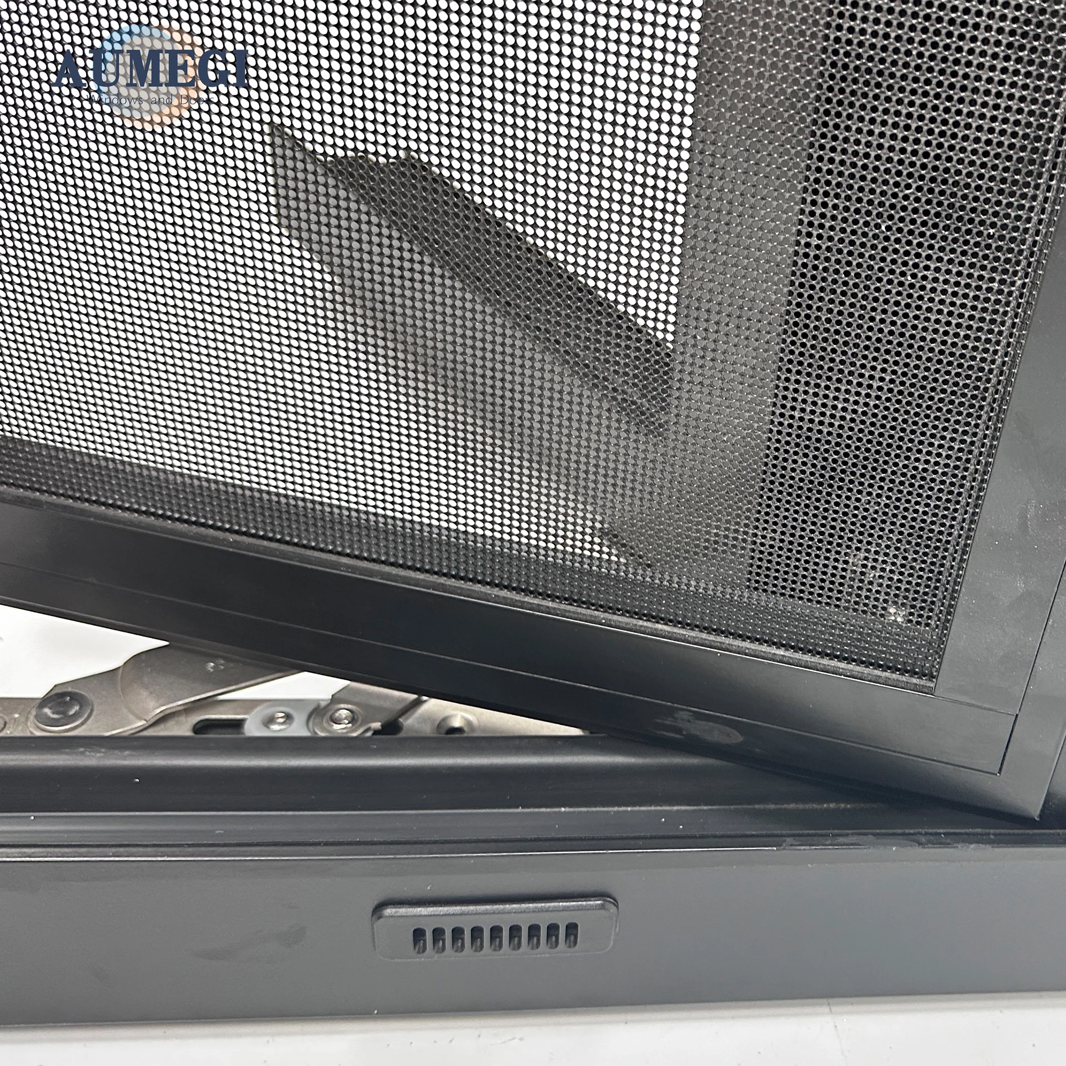 AUMEGI American NFRC aluminum Narrow edges and wide field of view energy efficient casement window