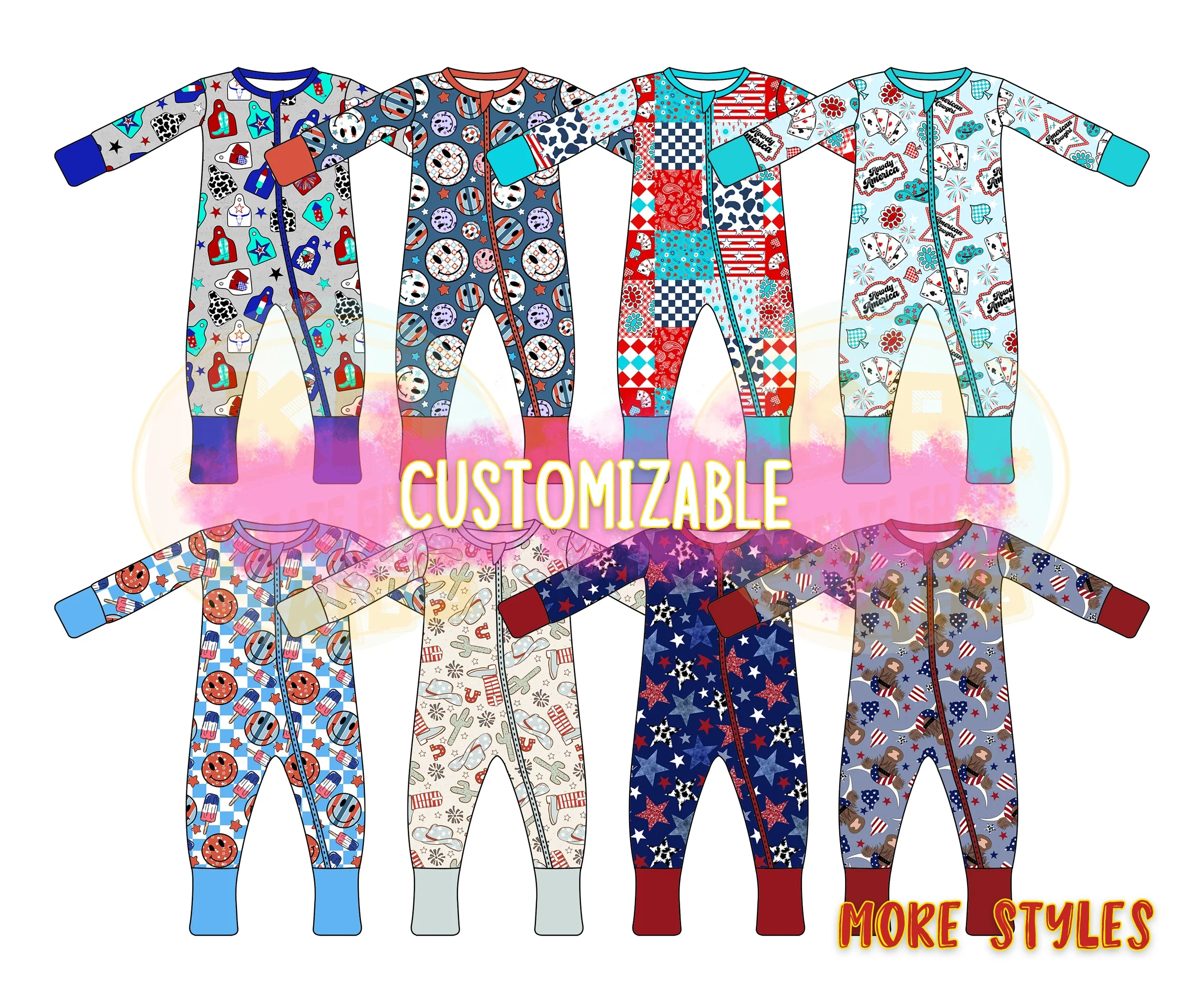 Boys And Girls Pajamas Set Kids Sleeping Wear 2 Piece Sets Kids Homewear Kids Pajamas Set