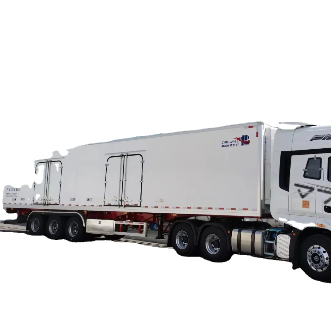 High Quality CIMC Cold Chain Truck Refrigerated Trailer Refrigerated trailer