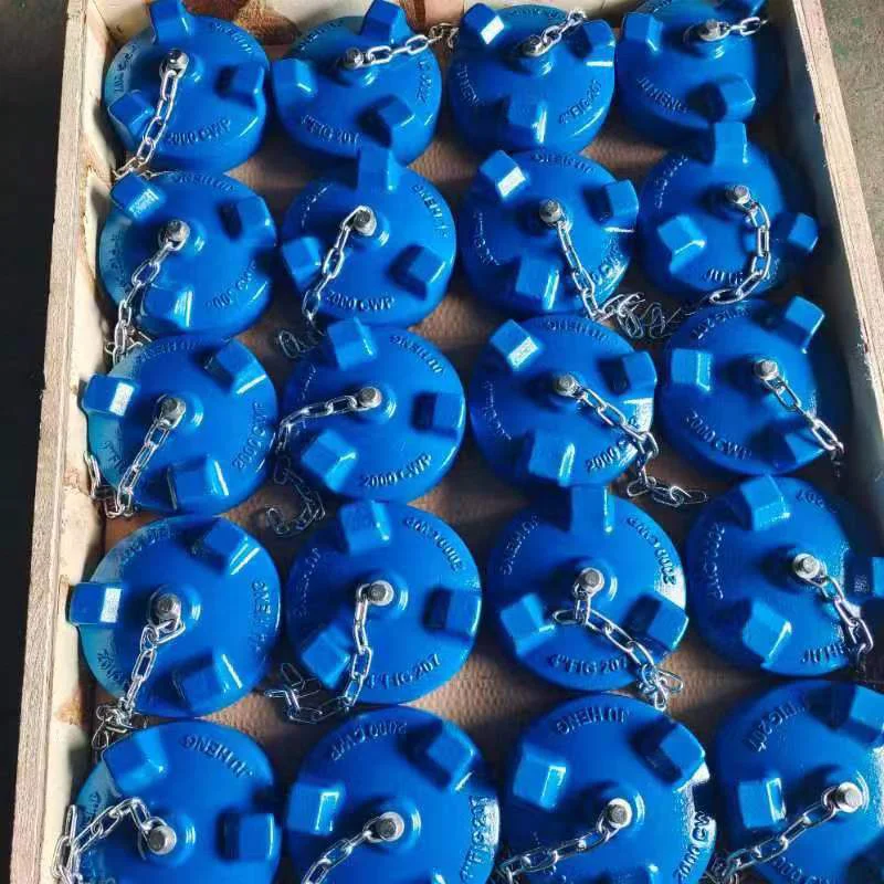 JH brand Weco Fig207 hammer union blind Thread Seal Couplings Hammer Union plug