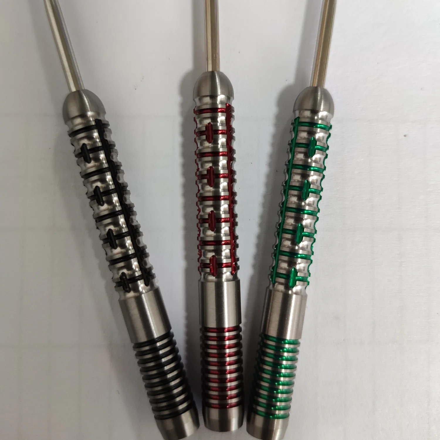 97%, 95%, 90% tungsten darts barrels with color coating