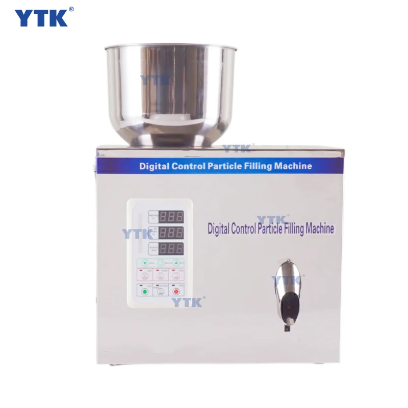 Automatic Seed Vibratory Filler Tea Bag/grain/coffee Bean/powder Weighing and Filling Machine Powder 200BPH