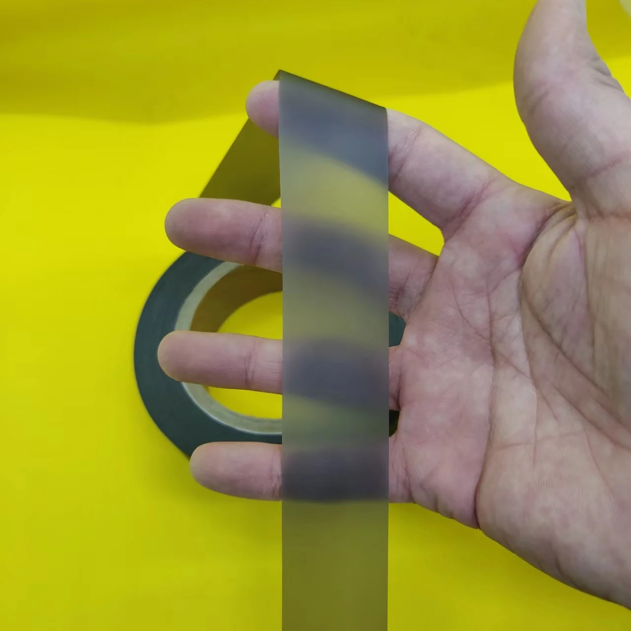 Customized Black Polyurethane TPU tape for waterproof zipper