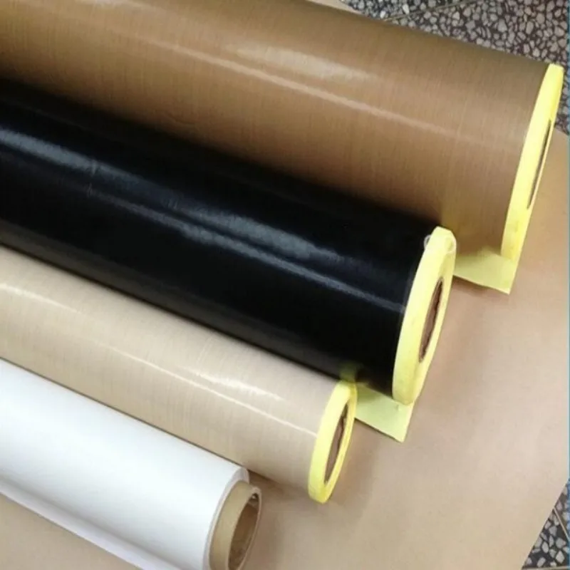 Горячая продажа 0 13 мм PTFE стеклоткань самоклеющиеся чистые ленты с клеем