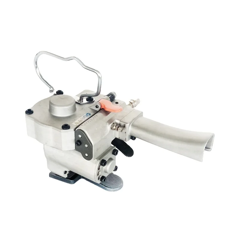 MPPK R19/R25 NO TENSIONER PORTABLE PLASTIC PP/PET FRICTION WELDING STRAPPING MACHINE FOR COTTON (CUTTER AVAILABLE)