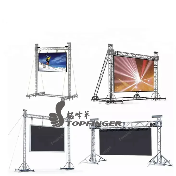 factory price truss aluminum square lighting trus  China wholesale cheap aluminum spigot lighting truss system factory price