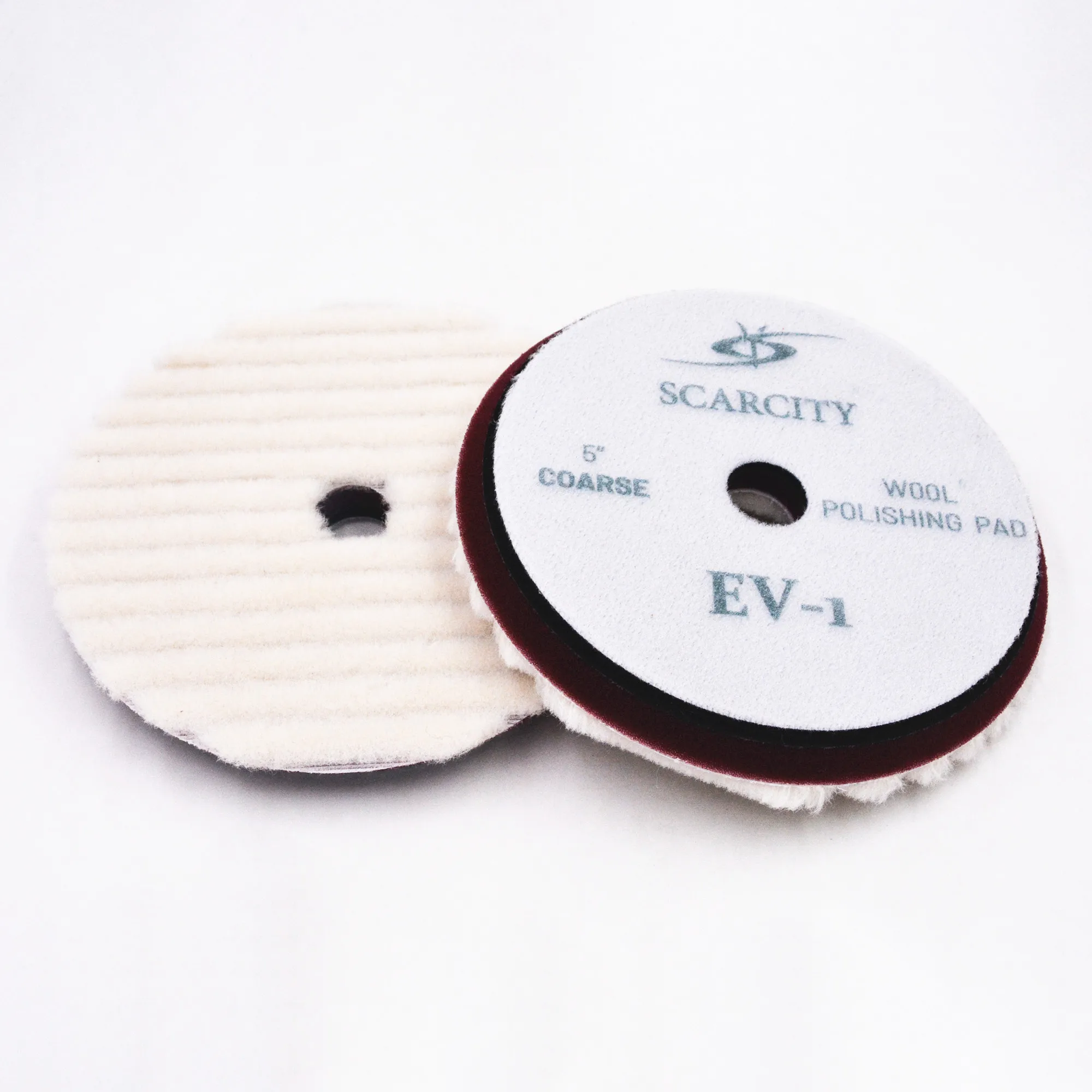 SCARCITY 125mm 5inch Wool Multi Purpose Polish Pad EV-1