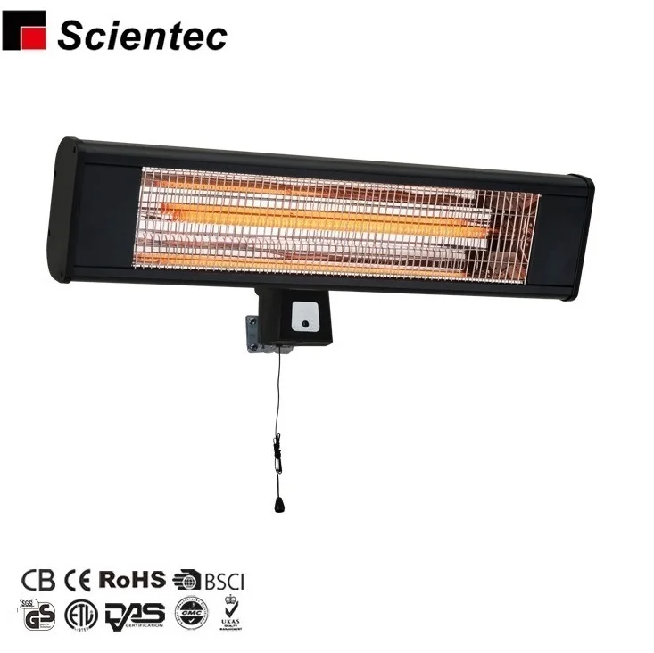 Good Quality IP44 1800W Patio Heater Ceiling Wall Mount Room Infrared Heater