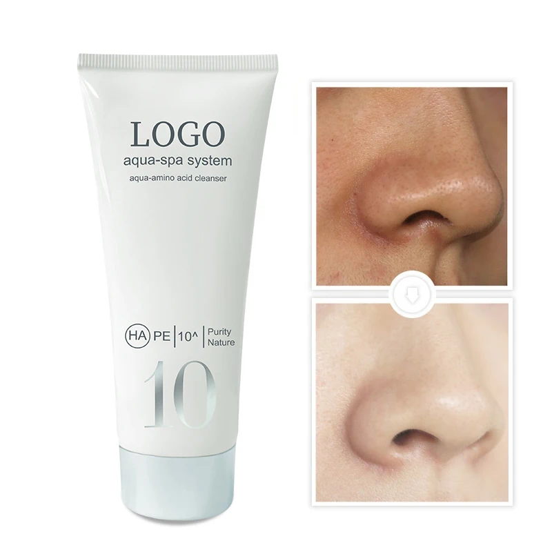 Gentle Daily Facial Cleanser with Anti-Wrinkle Feature Amino Acid Deep Pore Cleansing Cream Pore Cleaner