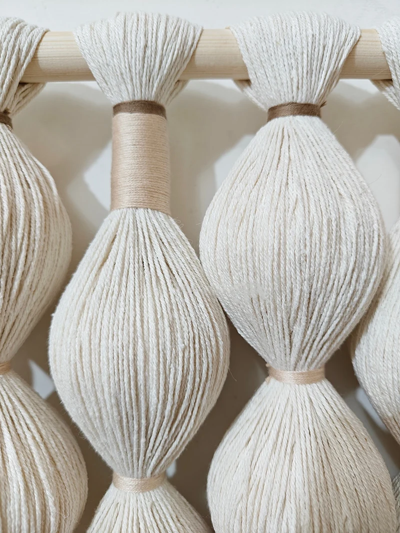 Eco-Friendly Macrame Bohemia Custom Woven Cotton Handmade Wall Art Boho Wall Hanging Tapestry Ornaments Home Decorative