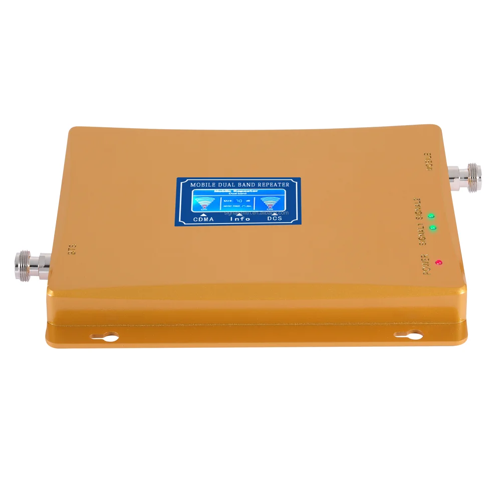 Mobile Signal Repeater Dual Band Cdma 850Mhz Dcs1800Mhz Signal Booster For Office Or Home