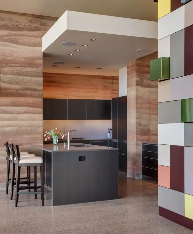 flexible stone panels exterior wall stone veneer top quality artificial slate stone veneer sheets Rammed earth at market price