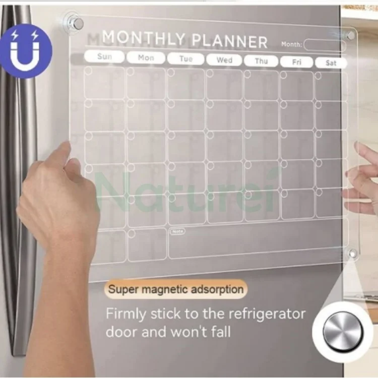 good design board fridge schedule board magnetic weekly calender