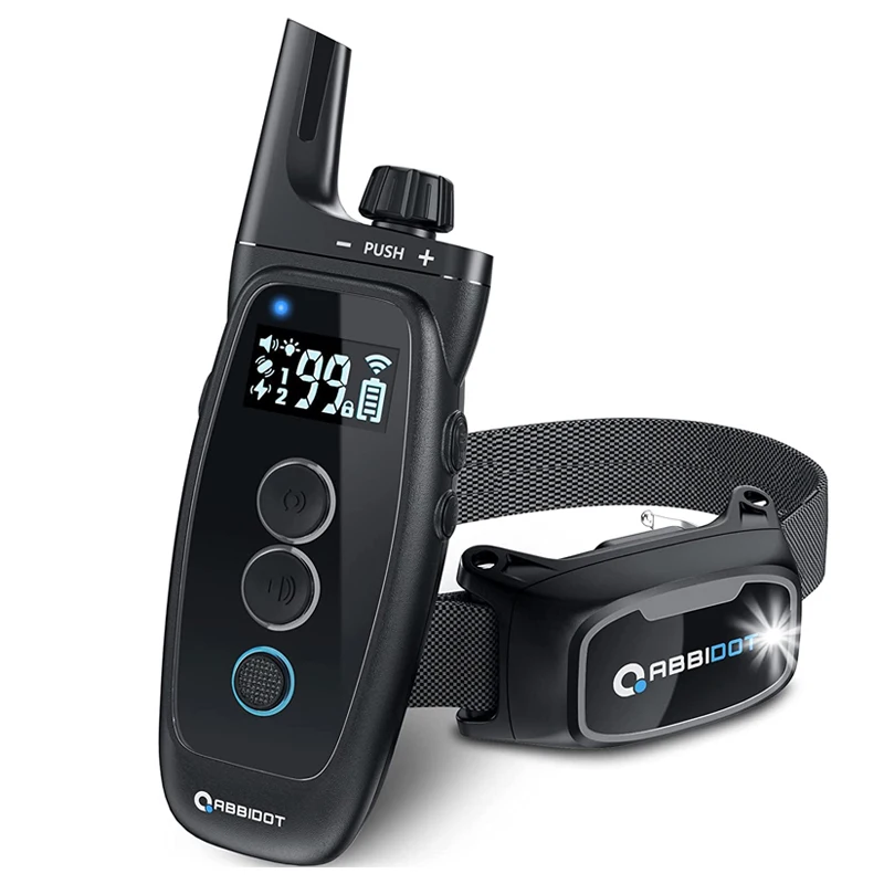 ABBIDOT Dog Shock Collar with 101 Levels 5 Effective Training Modes Electric Dog Collar