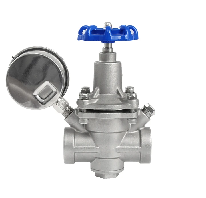 TKFM design of stainless steel 304 regulator pressure vacuum relief valves for water air oxygen
