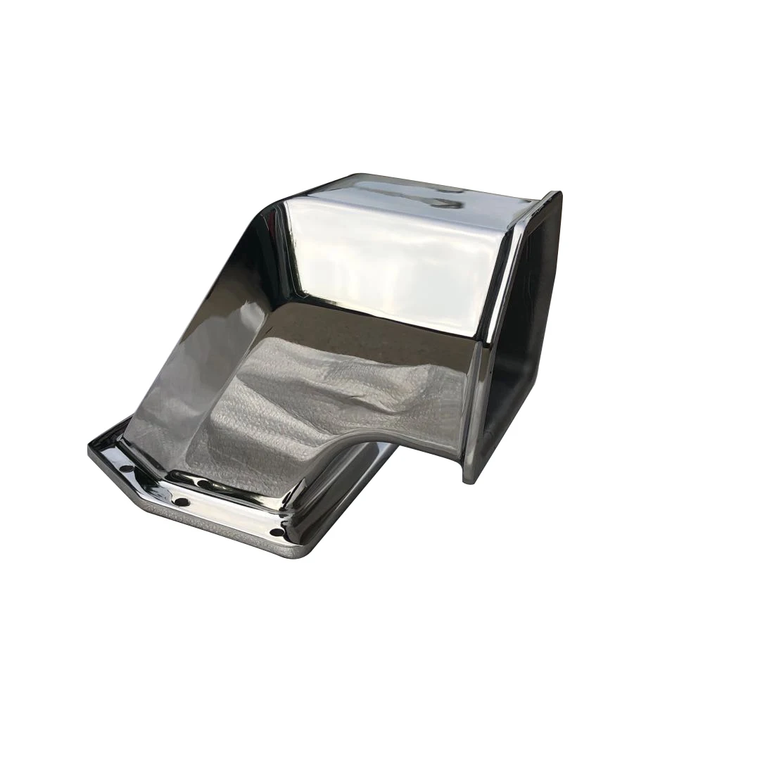 precision investment stainless steel casting marine boat hardware mirror polish Yacht exhaust