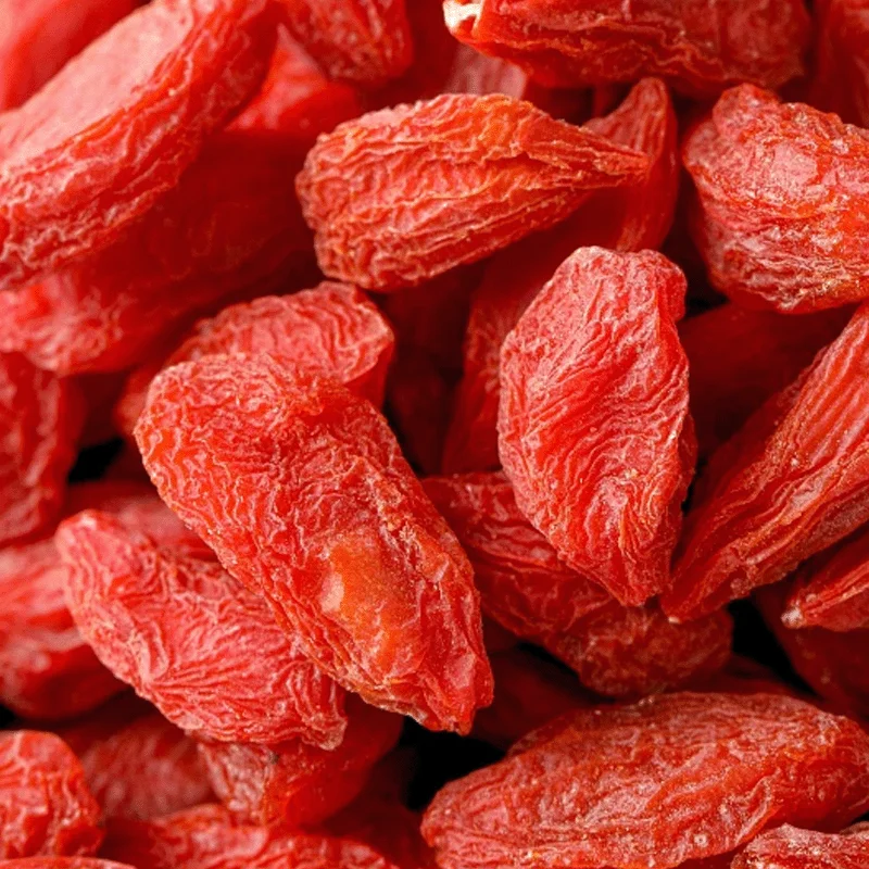 WCX Natrual Dried Goji Red Goji Berries Fruit Bulk Chinese Red Wolfberry