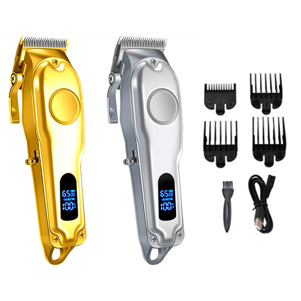 
Rechargeable Professional Hair Trimmer Cordless Men Hair Cutting Machine Cordless Electric Hair Clipper 