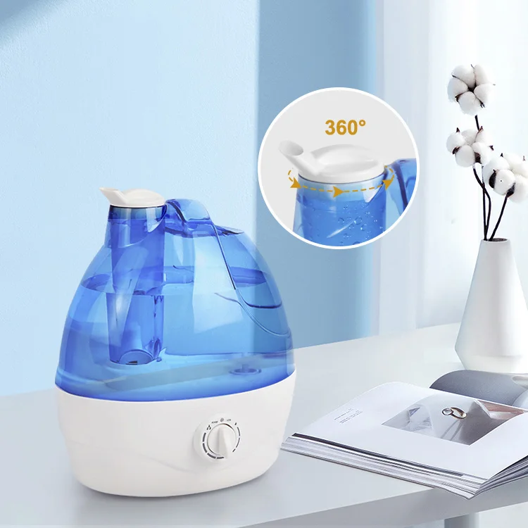 2.2L Air Humidifier Ultrasonic Aromatherapy Essential Oil Diffuser Lamp Heavy Fog Aroma Humidifiers Wholesale