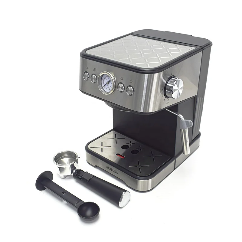 New Arrival 15 Bar 20 Bar Instant Heating Espresso Coffee Maker Machine Italian Cappuccino with Milk Dispenser Support OEM ODM