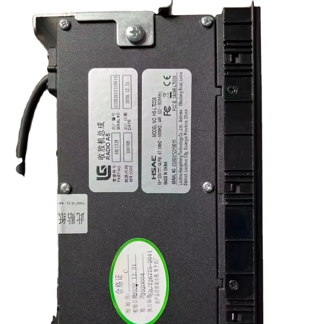 55C1234 cassette player assembly RADIO AS Liugong Loader Parts