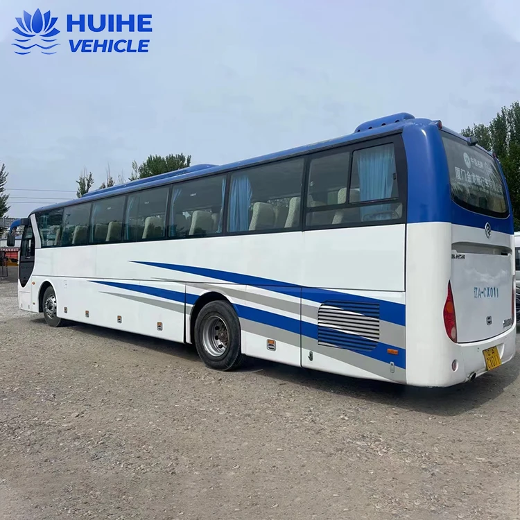 Golder Dragon 50-Seater Tourist Passenger Bus Used Condition Diesel Fuel Automatic Transmission LHD Steering