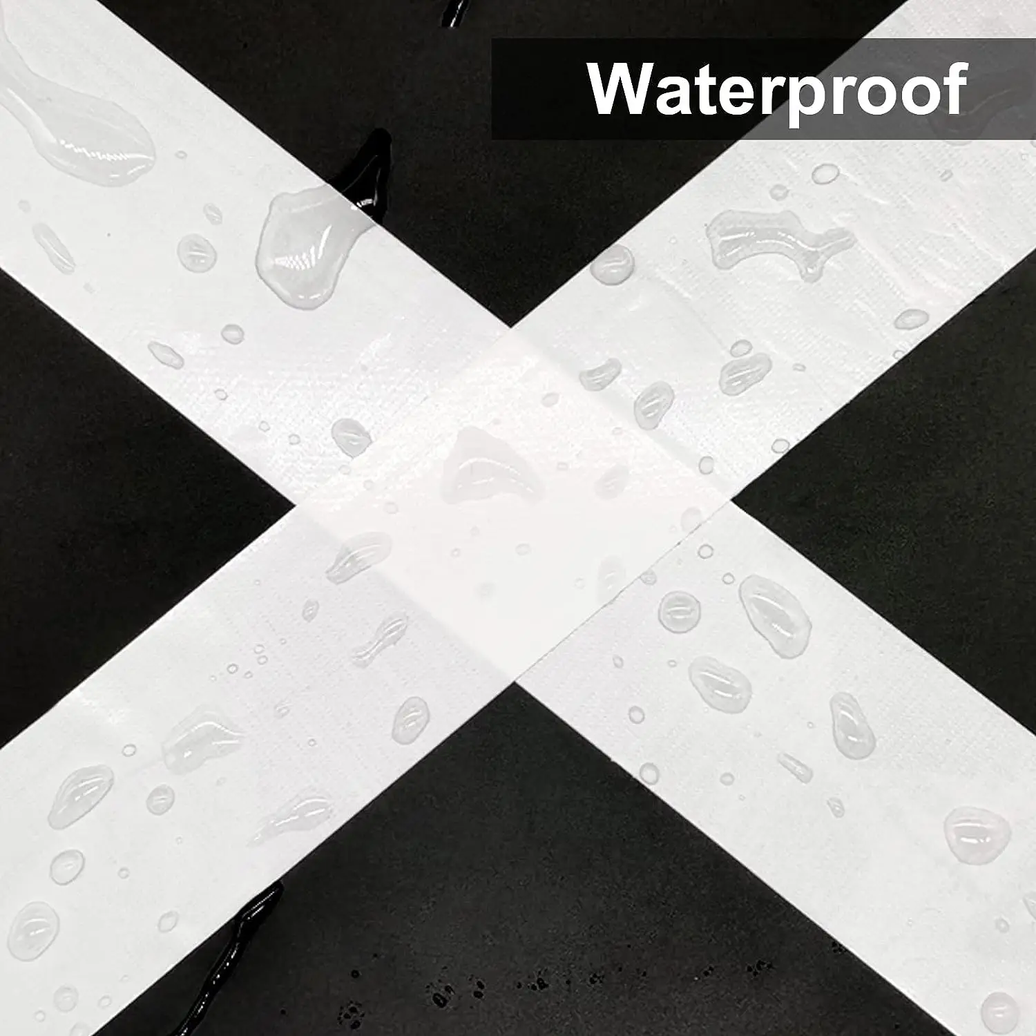 China Wholesale stage White  duck tape 1.88inch 30yd  cloth duct gaffer tape