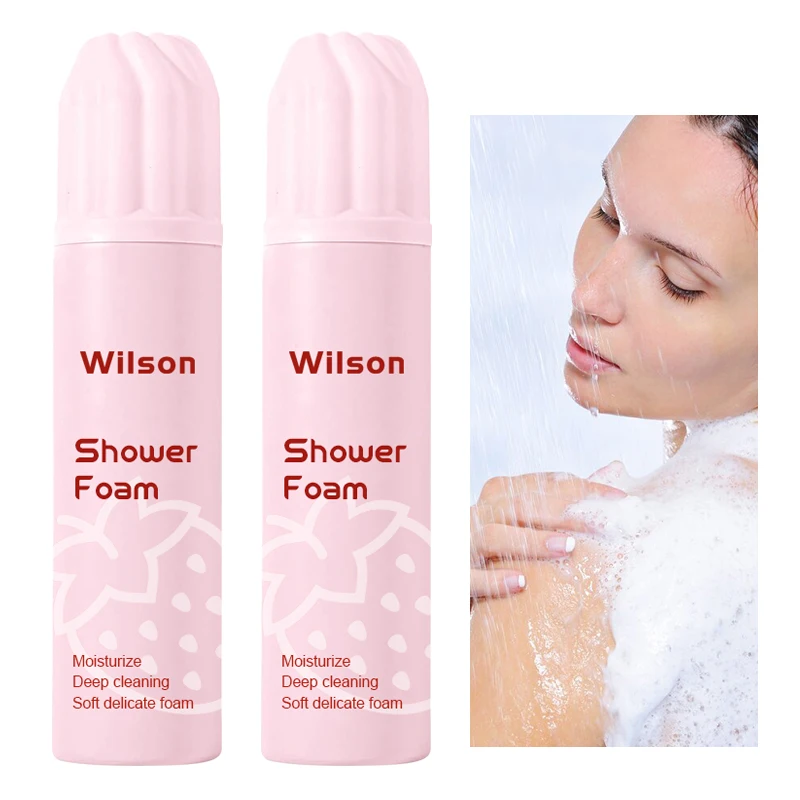 265ml Custom Skin Body Bath shower foam mousse OEM ODM AEROSOL Cosmetic Factory maker Body lotion mousse Manufacturers Suppliers