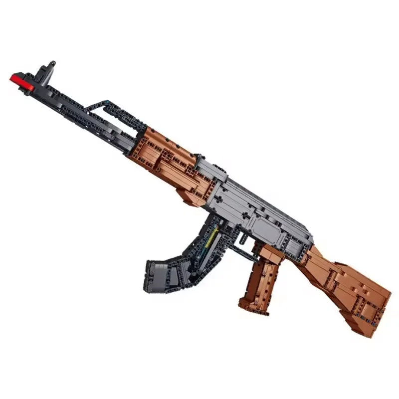 C61009 Cada SWAT Военный WW2 оружие AK47 модели пластиковая техническая городская полиция для штурмовой винтовки конструктор