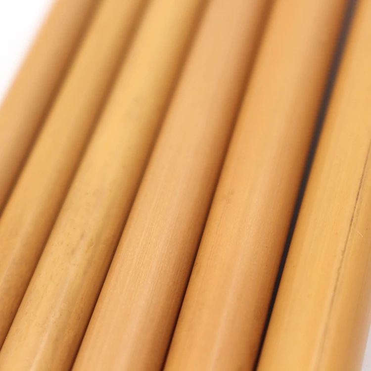 Environmental 6/8mm*20cm 100% Natural Bamboo Straw drinking