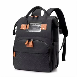 2022 New Design Baby Bag with Changing Station 3 in 1 Large Capacity Baby backpack diaper bag Multifunction Expandable