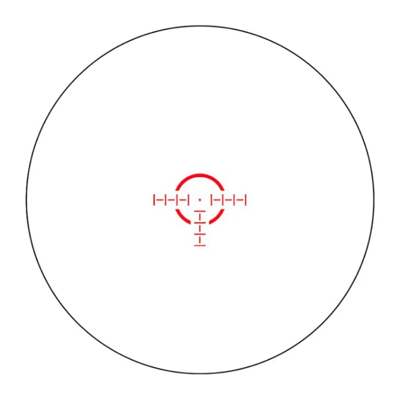 Tactical Spotting Scope 1-8x24 SFP Hunting Scope With Red Illumination Reticle