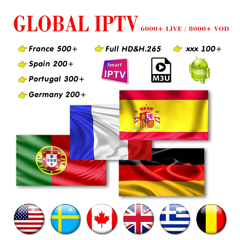 IP-TV trex iptv M3U Sub Canada Netherlands United Kingdom Arabia Belgium Bulgaria free test crystal ott iptv reseller panel