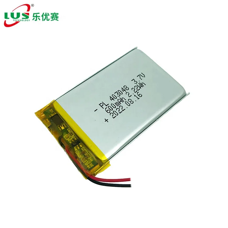 3 7 В литий-полимерный аккумулятор LP603035 600 мАч 2.22Wh LiPo 063035 элемент