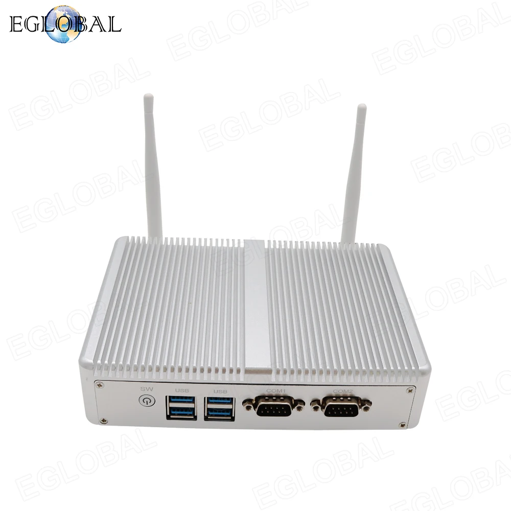 Fanless   Desktop NUC 2955U i3 i5 i7 Mini PC COM LAN USB VGA HD WIFI Ethernet Small Personal Computer