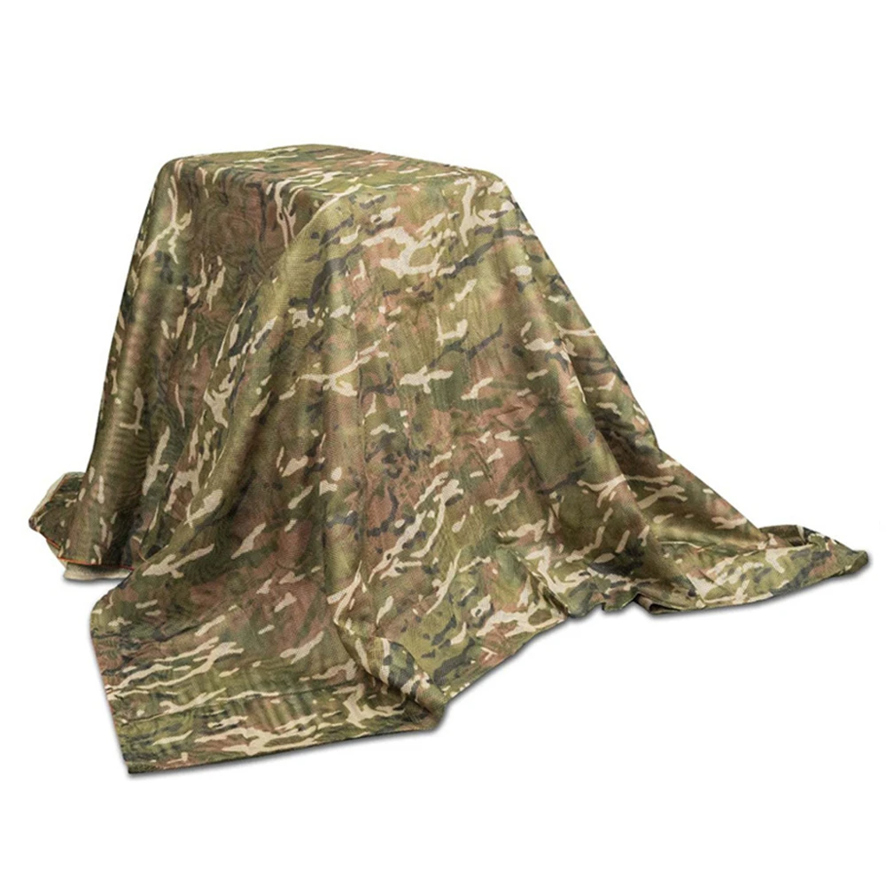 TRONYOND OEM 300D camouflage mesh eye Single Layer Camo Hunting Blind Sunshade Camping Watching Hide Shooting Camouflage Net