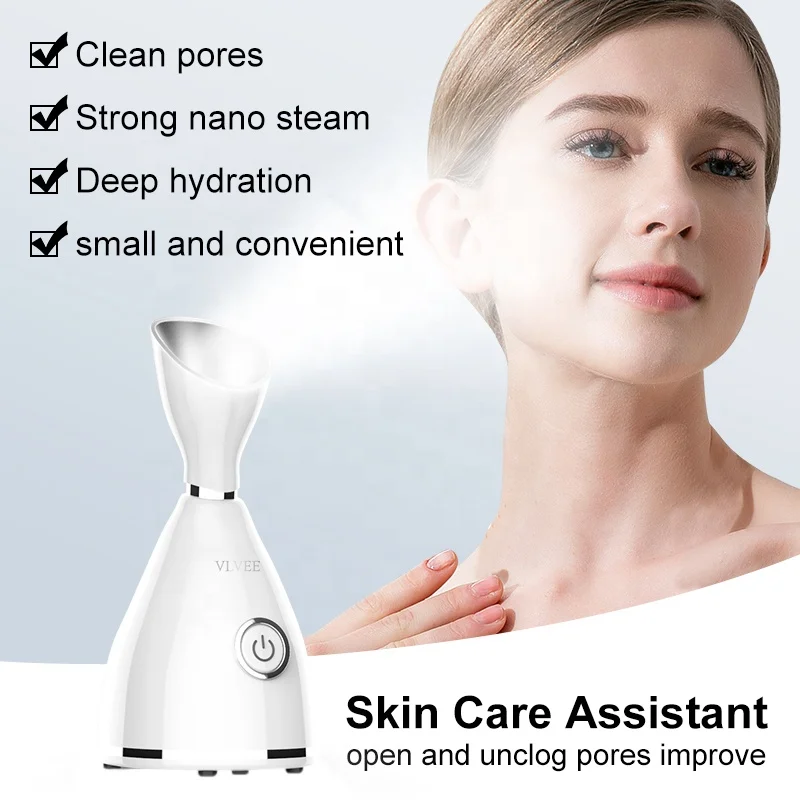 Professional Beauty Personal Care Face Steamer Sprayer Face Humidifier portable nano ionic sauna Facial Steamer