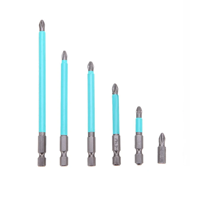 high quality S2 anti-slip cross electric Cross screwdriver batch header set