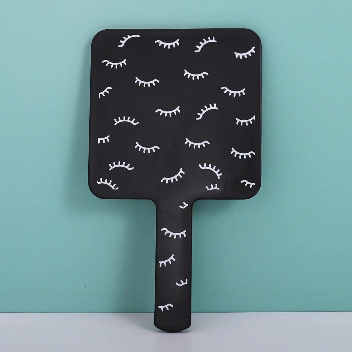 Custom Logo square Travel eyelash pocket mirrors Private Label makeup mirror handheld mirror