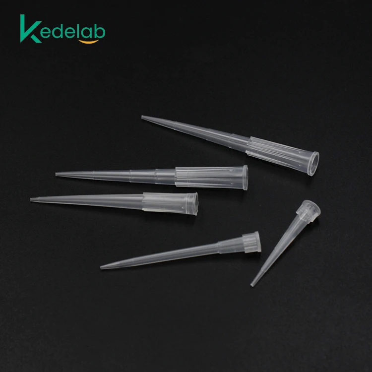 Plastic 200ul 1000ul 1ml Micro Graduated Gilson Micropipette Pipettes Tips Blue White Yellow Pipette Tips For Laboratory