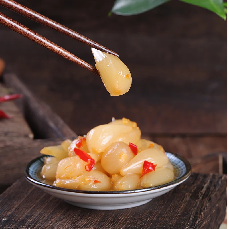 China Guangxi Flavor Low Fat Vacuum Container Food Low Fat Pickled Chinese Bulbous