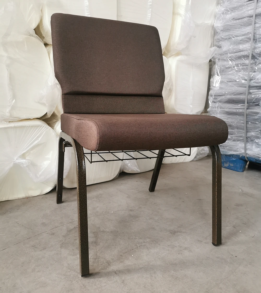 Manufacturer Wholesale Cheap Stacked Theatre Furniture Chair Seats Fabric Auditorium Metal Church Chairs