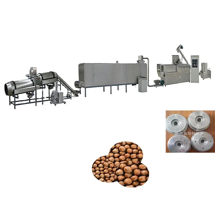 electric small scale fish feed pallet farming equipments pellet animal pet extrusion wet making machine