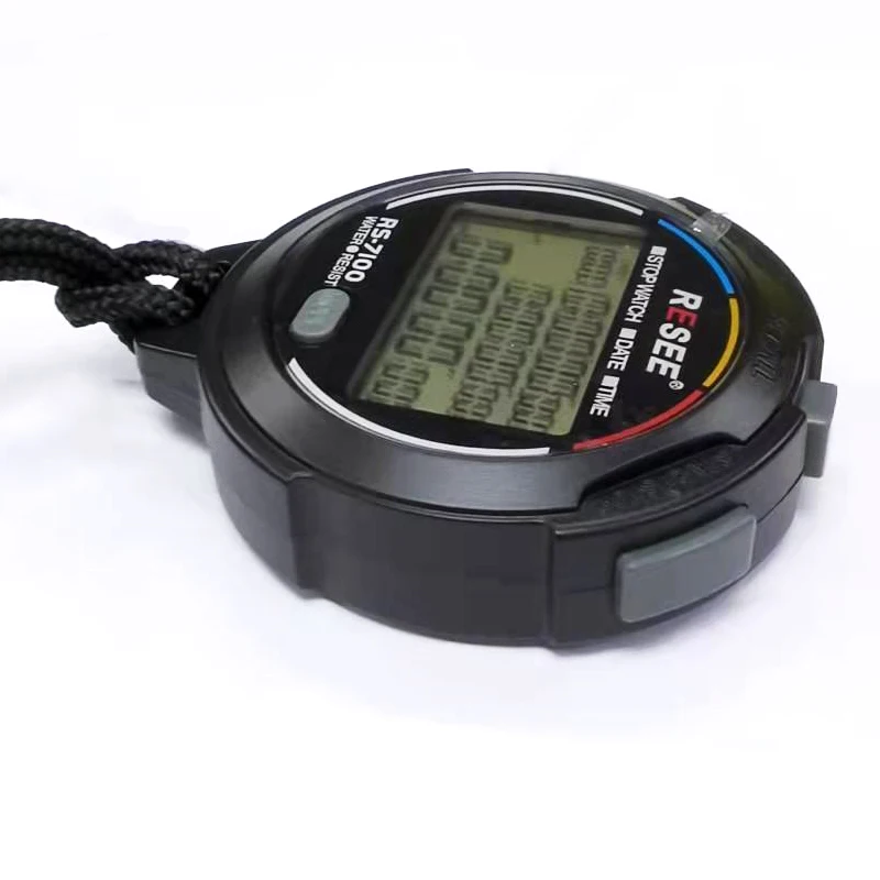 Resee laboratory LCD Display timers sports stop watch digital stopwatch sports electric countdown timer stopwatchs manufacturers
