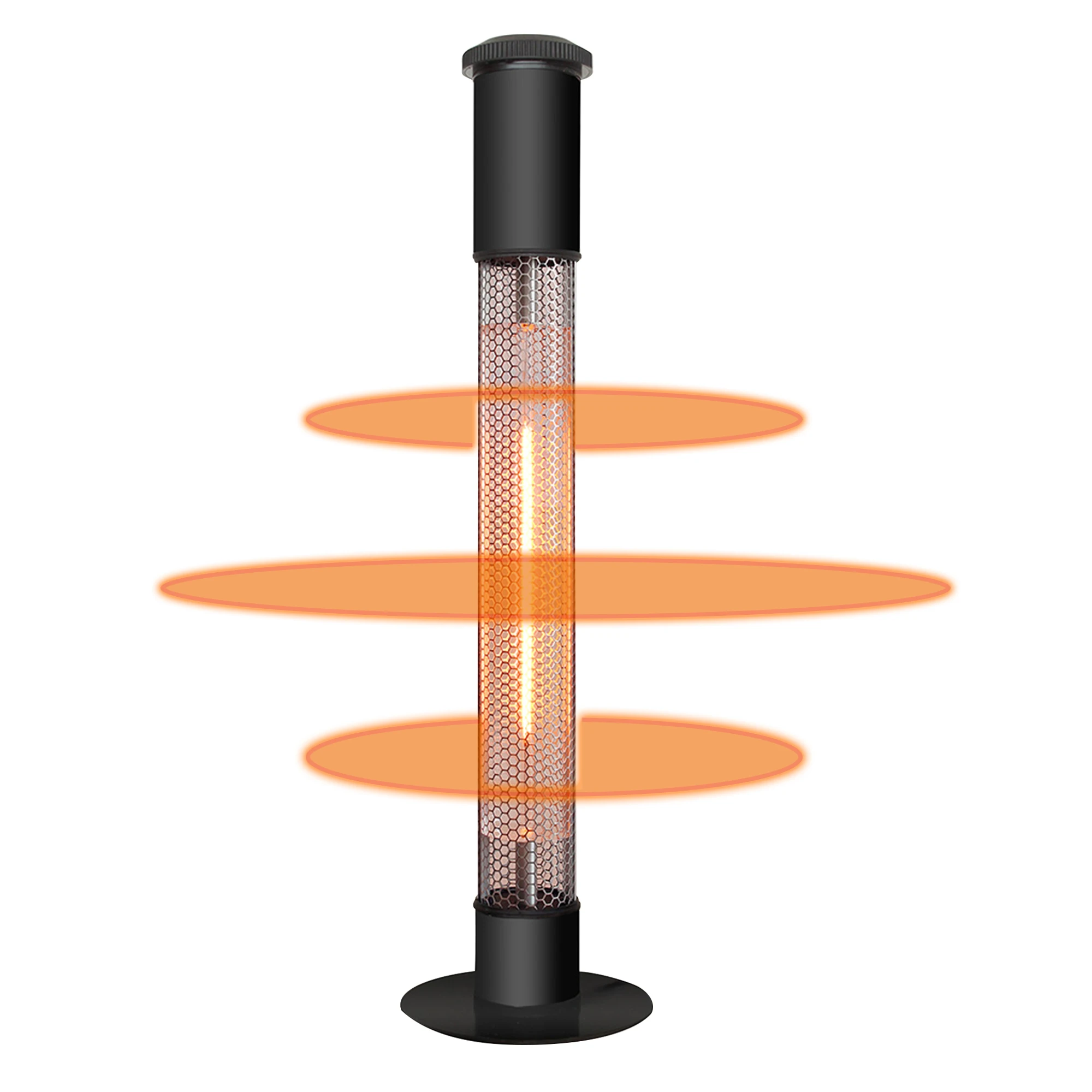 Amazon hot sales factory price Quiet Infrared Heater Gold Tube Freestanding Electric Patio Heater Outdoor Heaters