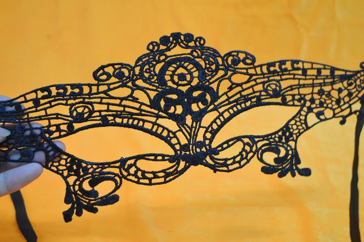 Nightclub sexy sexy accessories three-dimensional lace hollow blindfold halloween mask