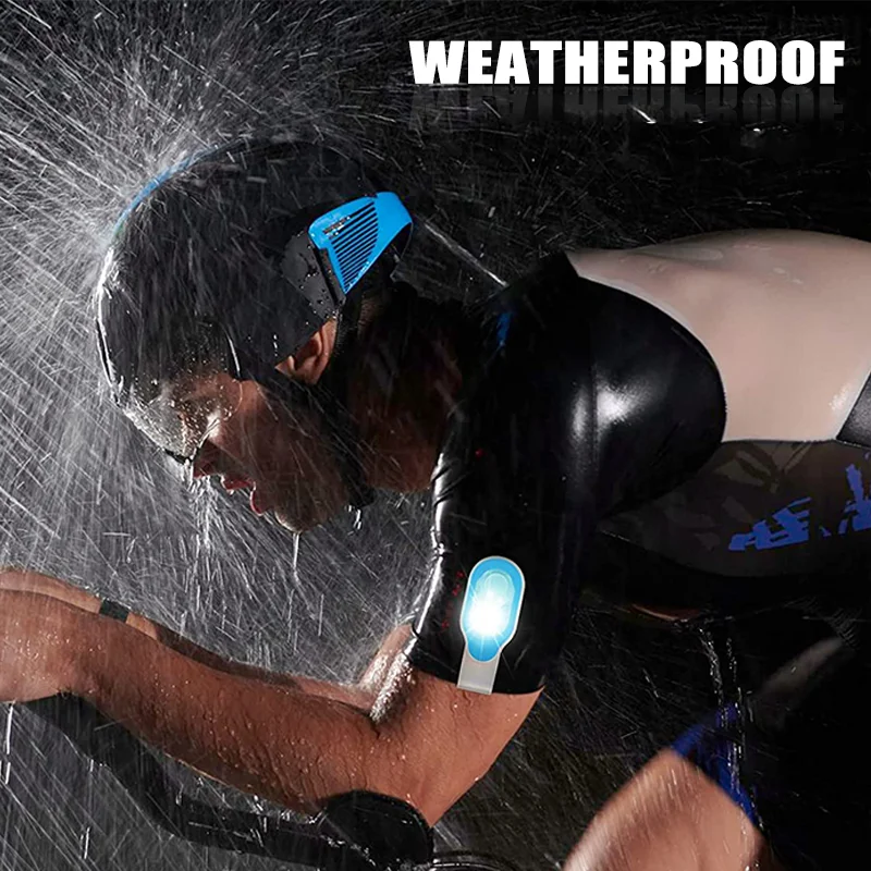 Mini Refrigerator clip Light Magnetic Suction LED Warning Light for Sports Enthusiasts Rechargeable Waterproof