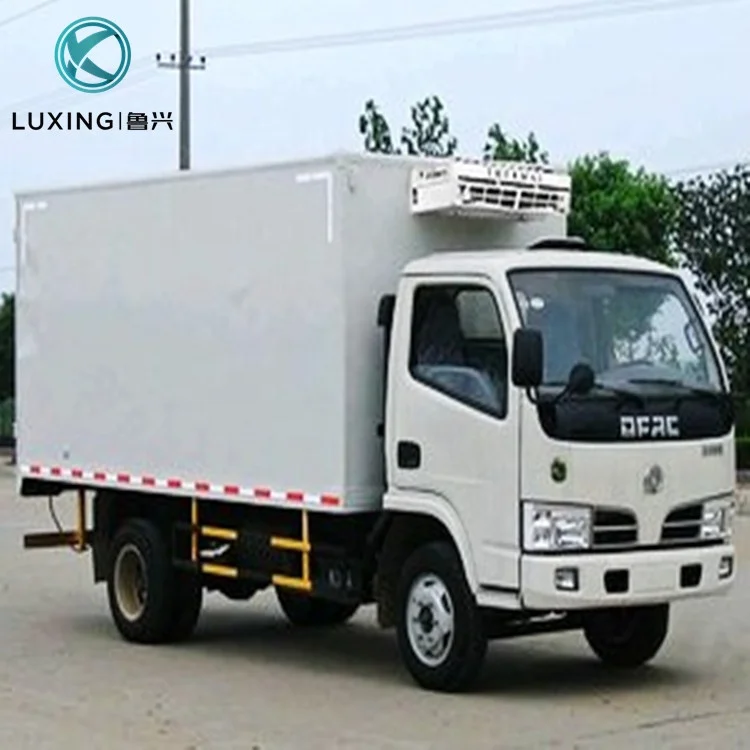  Недорогой завод Dongfeng новинка 4x2 колесный холодильник фургон грузовик на