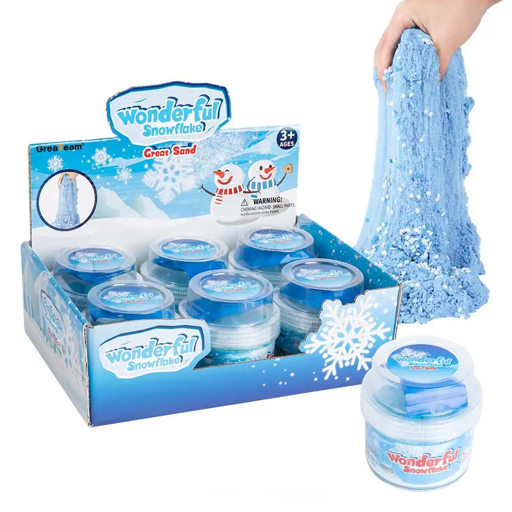 High Quality Wonderful Snowflake Great Sand Snow cotton sand for educational toys