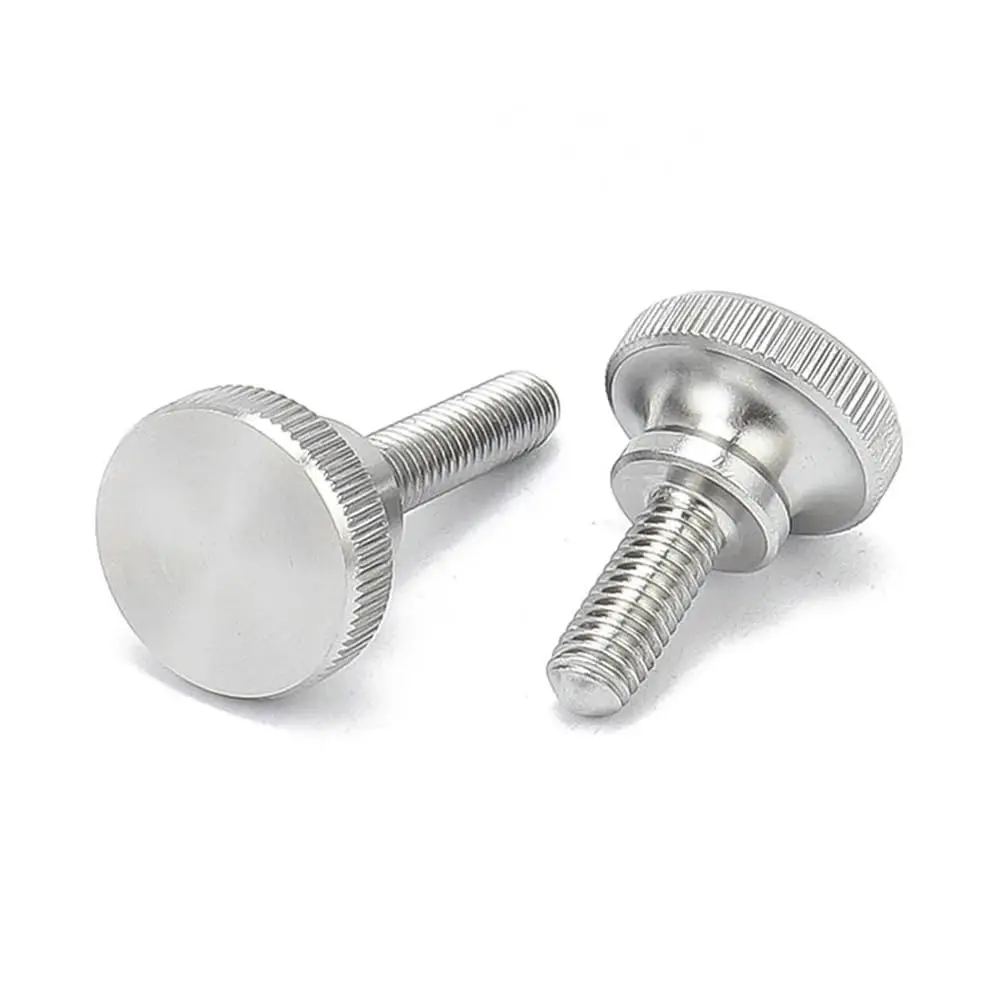 M2 ~M10 304 Stainless Steel  Hand Tighten Thumb Screw Glass Curtain Wall Thumbscrew Adjust Bolt